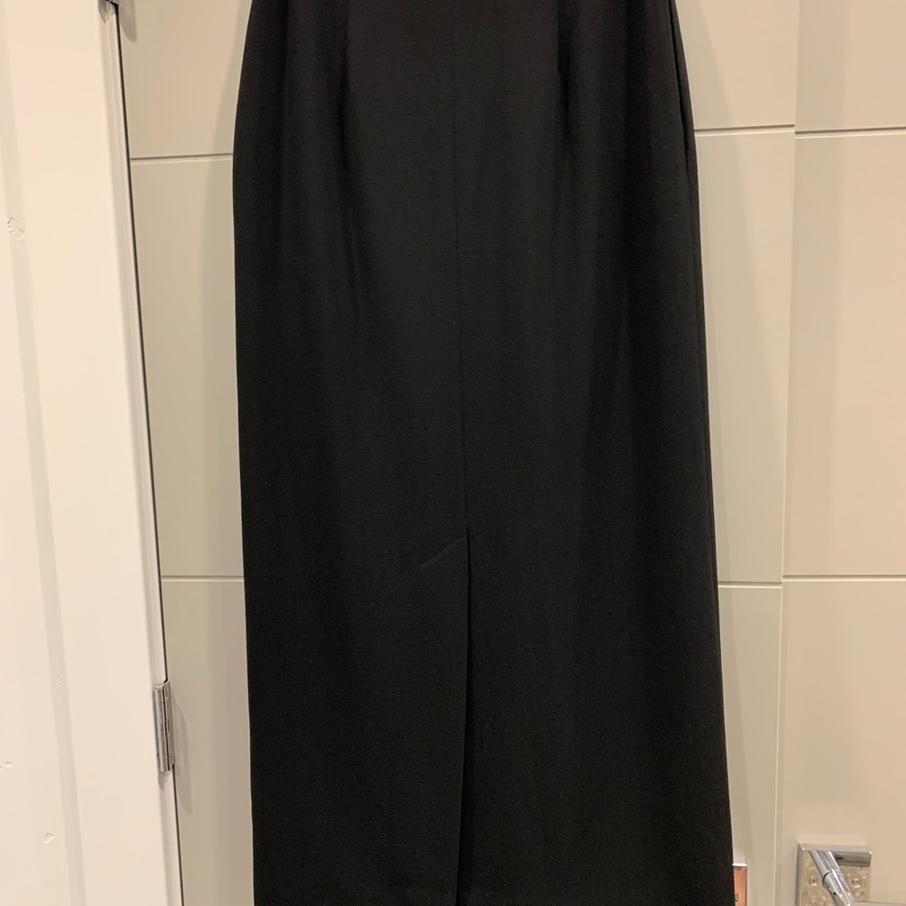 Jones New York Black Maxi Pencil Skirt